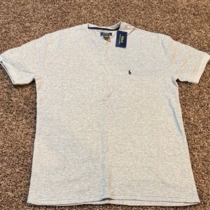 Polo by Ralph Lauren Light Gray Short Sleeve Tee